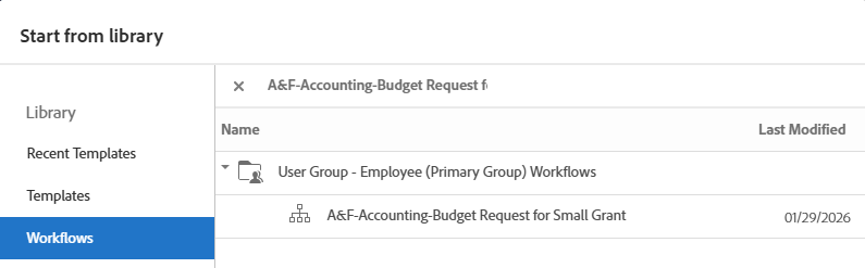 Adobe Sign Small Grant